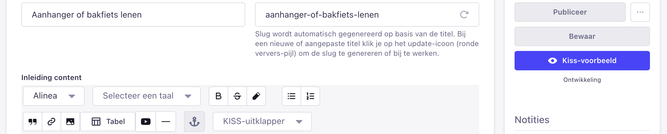Bekijk voorbeeld